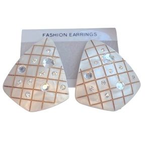 Vintage 1980’s Acrylic Earrings NWT